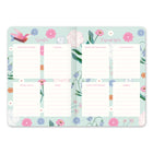 Orange Circle Studio - 2026 Agenda mensuel de poche - 4,5 po x 6,5 po - Oiseaux et fleurs-Contient des mots d’encouragement