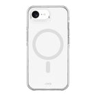 AXS - Crystal Shield D3O étui compatible MagSafe fabriqué à partir de matériaux recyclés pour Apple iPhone 16e - Transparent-Les rebords biseautés optimisent la protection de votre écran
