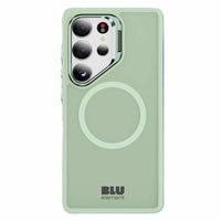 Blu Element - Coque Chromatic Kick Compatible MagSafe Galaxy S25 - Ultra Vert Clair-Compatible MagSafe