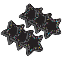 Ashley Productions - Effaceurs magnétiques pour tableau blanc, Craie étoile, lot de 6-Gomme à tableau blanc attrayante pour la décoration de la salle de classe