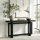Hudson&Canal - Console Breslow 55" L - Grain noir-Caractéristiques assemblage facile