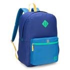 Roots - Sac à dos avec compartiment pour ordinateur portable de 15,6 pouces - 34 L - Bleu-Spacieux et organisé : Capacité de 34 litres avec deux compartiments zippés et une pochette rembourrée pour ordinateur portable jusqu'à 15,6 pouces.