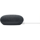Google - Nest Mini 2e génération, charbon-Dites simplement à votre Assistant Google de tamiser l'éclairage, d'activer le chauffage ou de mettre la télé en pause (Des appareils intelligents compatibles sont requis). Le Nest Mini est compatible avec des milliers d'appareils intelligents de vos marques préférées comme des ampoules, des thermostats et des serrures.