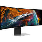 Samsung - Moniteur de jeu G93SC Odyssey OLED G9 de 49 po - G93SC-Un écran incurvé de 49 po en format 32:9 vous plonge dans le jeu.