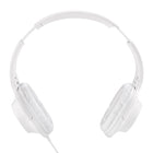 Basic Tech Écouteurs pliable sur l'oreille avec fil - Blanc-Basses profondes