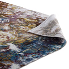 Modway - Success Treillis marocains floraux vintage vieillis Jayla Tapis de comédie 8 pi l x 10 pi L - Multicolore-8