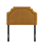 Modway - Magnolia Tissu rembourré Tête de lit - Cuivre-Assemblée requise