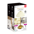 Xtricity - Lampe de table tactile LED portable Manchester - Crème-Activation tactile pour une utilisation facile