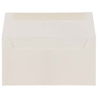 JAM Paper - Enveloppes d'invitation Monarch Strathmore - 3,875 po x 7,5 po - vélin blanc brillant - paquet de 50 (196556I)-50 enveloppes par paquet