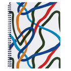 Pep Rally - Cahier à spirale - 8 po H x 10 po l - Pattern Power-Cahier à spirale de 8 x 10" avec couverture en carton durable et spirales double argent