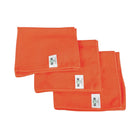 Globe Commercial - Chiffon microfibre 3130O - 40,6 x 40,6 cm - Orange - Paquet de 10-5