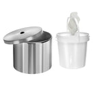 Gritt Commercial - Distributeur de lingettes mural - Acier inoxydable-8