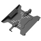 AnthroDesk - Bras de fixation pour ordinateur portatif avec pince de bureau-Poteau réglable en hauteur : 18" (45 cm)
