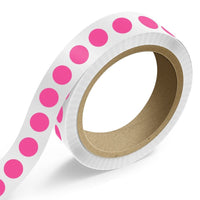 JAM Paper - Rouleaux d'étiquettes standard - Burst - joint de 1 -875 pouce - rose fluo - 125 étiquettes/rouleau-Couleur : rose fluo | Faites ressortir votre courrier avec des étiquettes d'adresse d'expédition colourées.