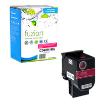 fuzion - Lexmark C540H1MG Cartouche de toner compatible - Haut rendement - Magenta-Magenta