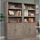 Sauder - Bibliothèque à 5 étagères - Chêne laurier-Conception modulaire: Plusieurs unités peuvent être placées côte à côte créant un mur de bibliothèque pour plus de rangement