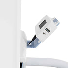 Luxor - Poste de travail mobile de  Luxor VitalPower-Support de moniteur intégré avec réglages d’inclinaison et de pivotement