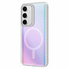 Nimbus9 - Coque Stratus 2 compatible MagSafe pour Samsung Galaxy S25 - Givre transparent-Profil mince