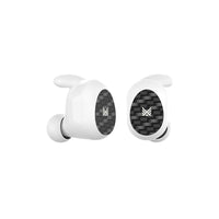 Écouteurs sans fil Audio Republic True avec étui de charge portable - Blanc-Version Bluetooth: 4.2, EDR et fonction double mode