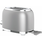 Salton - grille pain numériques NuRetro 2 tranches - argent métallisé-Créez une cuisine parfaitement coordonnée avec les autres appareils de la gamme nuretro de salton!