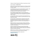Classroom Ready - Cahier d’exercices et guide d’étude de compréhension en lecture et en écriture anglaises - 8e année - Édition SK/MB/TNO/NU/Atlantique-Offrent aux élèves la possibilité d'apprendre directement auprès des voix authentiques des peuples autochtones, en découvrant leurs cultures, leurs perspectives et leurs traditions variées