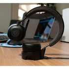 JLab - Epic Work Casque supra-auriculaire sans fil ANC - graphite-Connectez-vous à deux appareils avec Bluetooth Multipoint