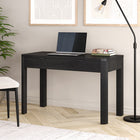 Hudson&Canal - Bureau Lonsdale 48'' - Grain noir-Finition grain noir aspect bois