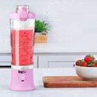 Total Chef - Mélangeur portatif sans fil - 20 oz - Rose lilas-Bocal incassable de 600 mL (20 oz)
