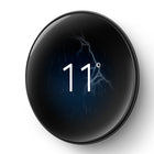 Google - Nest Learning Thermostat (4th gen) avec capteur de température Nest (2e génération) - Noir Volcanique Lustré-Vous recevrez une alerte lorsque le filtre à air doit être remplacé, sur la base de votre utilisation réelle1. Des rappels d'entretien vous seront aussi transmis régulièrement, en fonction de la période de l'année