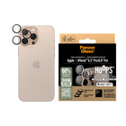PanzerGlass - Protecteur d'objectif d'appareil photo Hoops pour iPhone 16 Pro/16 Pro Max-Cadre en aluminium noir