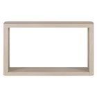 Hudson&Canal - Console Kellan , 132 cm de largeur, blanc aulne-La table est fabriquée à partir de matériaux MDF de haute qualité et durables