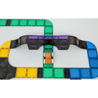 Connetix - Routes Pack, de Rampes et Intersections, Contenant 16 Pièces-Compatible avec toute la gamme Connetix ainsi qu'avec d'autres marques de tuiles magnétiques