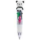 Merangue - Mini stylos animaux multicolores - Lot de 2-Prise en main confortable pour une écriture fluide et facile