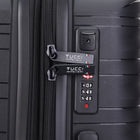 TUCCI - Bagage à main rigide Lussore 20 po - Noirs-Intérieur Deluxe – Doublure organisée et de haute qualité. Un intérieur de luxe, entièrement doublé, avec plusieurs compartiments pour garder vos affaires bien rangées