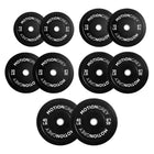 MotionGrey - Disques de musculation standard - Disques olympiques pour entraînement de force - 25 lb - Noir - Lot de 2-Poids précis et équilibré : Plaques calibrées avec précision pour une répartition uniforme et un entraînement plus sûr et contrôlé