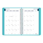 Blueline - 2024-2025 agenda académique quotidien/mensuel - 8 po x 5 po - Couleurs assorties - Bilingue-Contenu: un planificateur annuel, un tableau périodique, un tableau de multiplication, conversions de mesure, une carte de l’Amérique du Nord et une liste de contact 