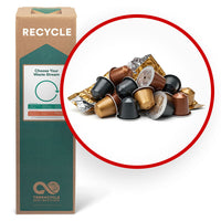 TerraCycle - Boîte Zéro Déchet pour capsules de café, 11 po x 11 po x 40 po, moyen-Utilisez cette boîte pour recycler toute capsule de café usagée