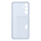 Samsung - Étui avec fente pour carte Galaxy A16, A16 5G - bleu-Rapide à portée de main : cette coque arrière pour Galaxy A16 5G offre un porte-cartes pour que vous n'ayez pas toujours à emporter votre portefeuille avec vous