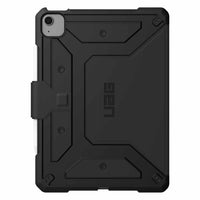 UAG - Étui Robuste Metropolis SE Folio iPad Air 5th Gen, Noir-Testé pour les environnements médicaux (le boîtier UAG peut être désinfecté à plusieurs reprises avec des lingettes et des désinfectants de qualité médicale sans altérer l'intégrité du boîtier.)