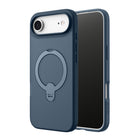 AXS - PROShield Stand MagSafe Compatible Apple iPhone Air - Bleu-Rebords surélevés pour protéger l’écran et la caméra contre les impacts