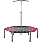 Soozier - Trampoline de fitness pliable 48 po-Un cadre en acier robuste et un ressort galvanisé sont conçus pour résister à des années de rebonds