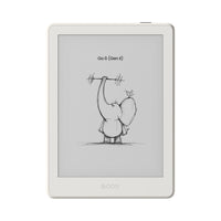 BOOX - Liseuse électronique Go 6 (2e gén.) à écran E Ink de 6 po, 32 Go, blanc coquillage-L’écran E Ink monochrome de 6 po offre une résolution de 1 448 x 1 072 à 300 ppp pour un texte net semblable au papier
