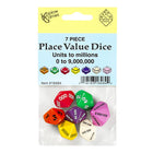 Dés de valeur de position Koplow Games, lot de 7 -Outil d'apprentissage par manipulation