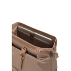 SwissGear - Sac de voyage - 15 x 19 po - Brun-Poignées rembourrées doubles pour un transport confortable