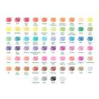 Crayola - Crayons de couleur courts, 64/boîte, paquet de 2-6
