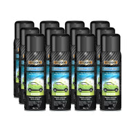 Emzone - Désodorisant et spray désodorisant pour voiture Odorstop - 200 g - Parfum voiture neuve - Paquet de 12-Élimine les mauvaises odeurs tenaces à l’intérieur du véhicule
