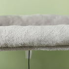 PawHut - Arbre à chat 52 po avec poteaux à griffer, lit, condo - gris clair-Couleur : Gris clair, Blanc crème 