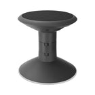 Storex - Tabouret Réglable 12-18 po - Base Antidérapante - Noir-Base inclinée pour améliorer la posture, l'équilibre et la stabilité
