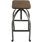 Modway - Pointe Tabouret de bar - Brown-Footring solide