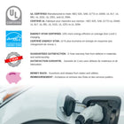 Emporia - Chargeur de véhicule électrique Classic niveau 2 48 A câblé J1772 et ensemble de gestion de charge biphasée Vue 3 - Blanc-7